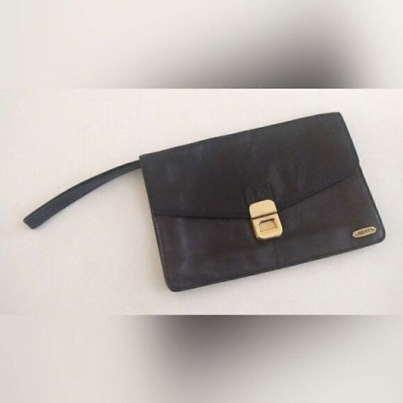 Liberty Leather Bag Clutch Purse Vintage - Picture 1 of 12